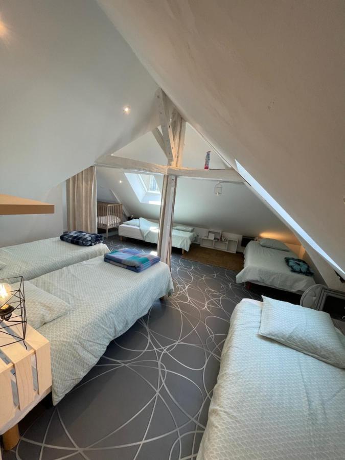 Duplex Lägenhet Beaumont-sur-Sarthe Exteriör bild